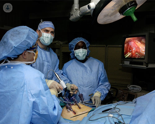 La cirugía laparoscópica en urología