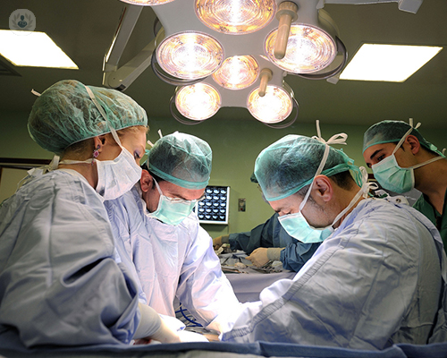 Cirugía de la hernia inguinal con nueva malla