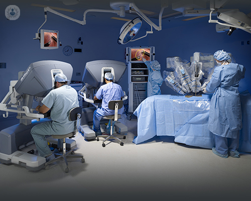 Cirugía robótica en el cáncer de próstata: el robot Da Vinci